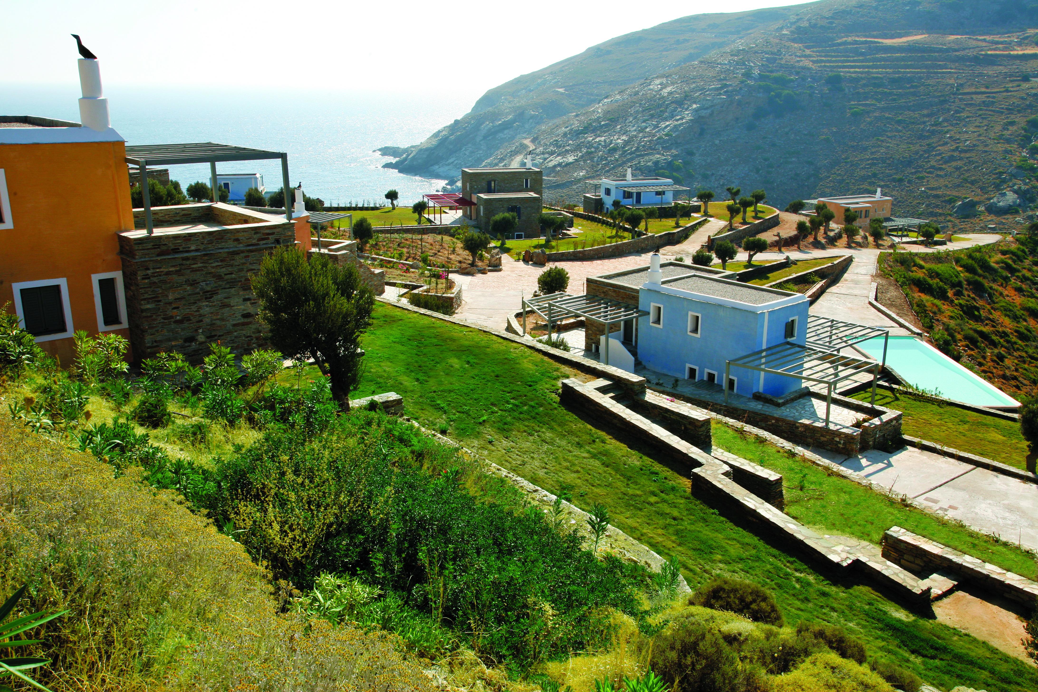 Aegea Blue Cycladic Resort Zorgos  Exterior foto