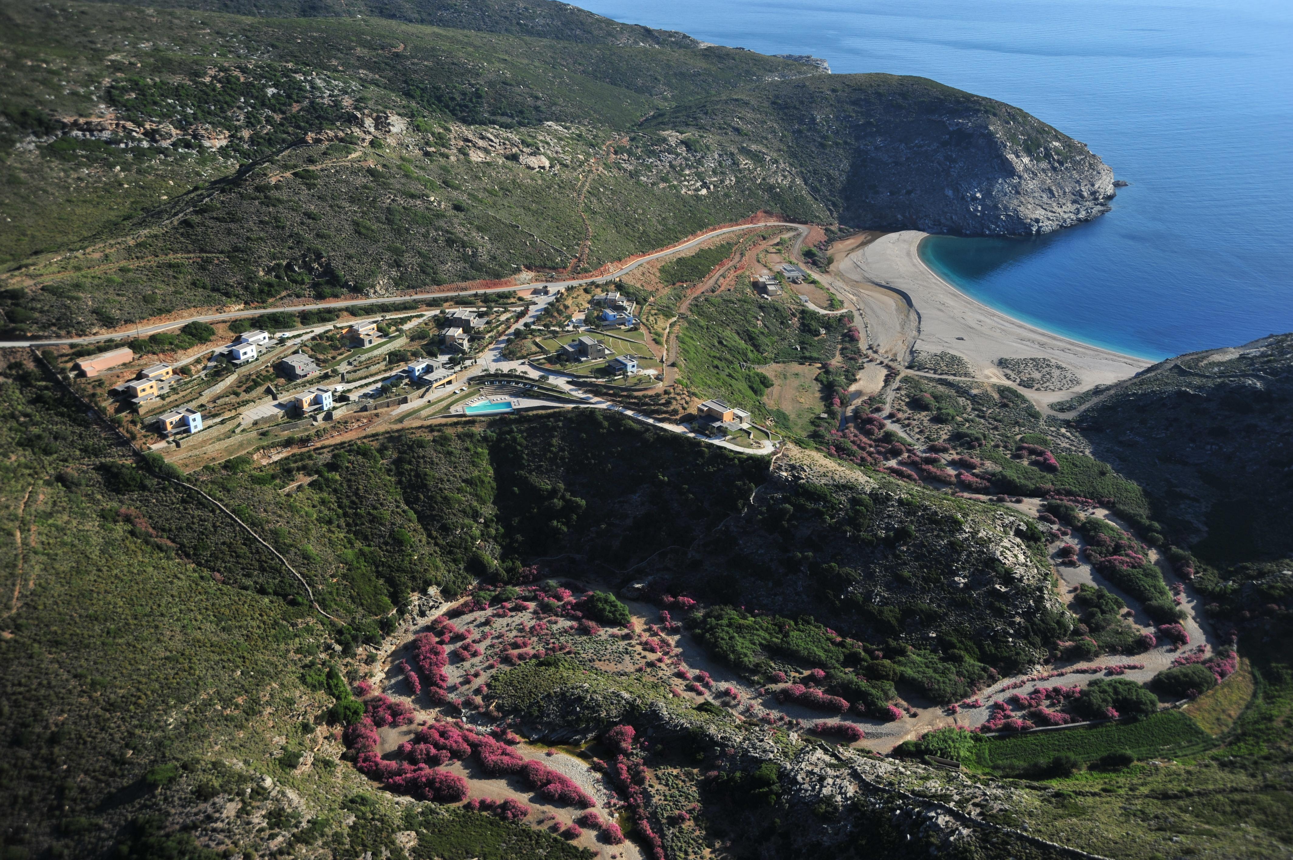 Aegea Blue Cycladic Resort Zorgos  Exterior foto